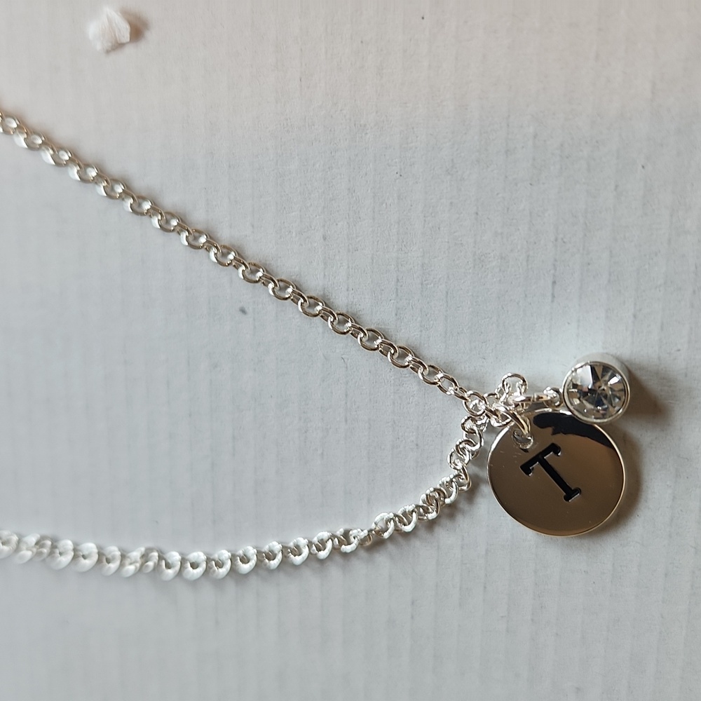 Bansri Elegant Silver T  Necklace